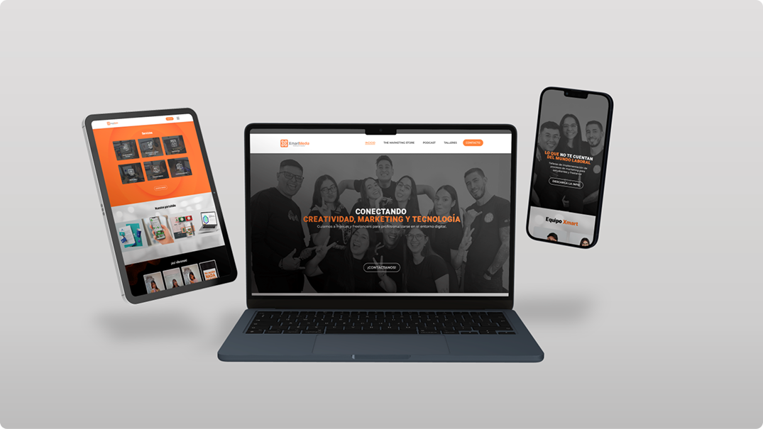 Diseño Sitio Web XmartMedia